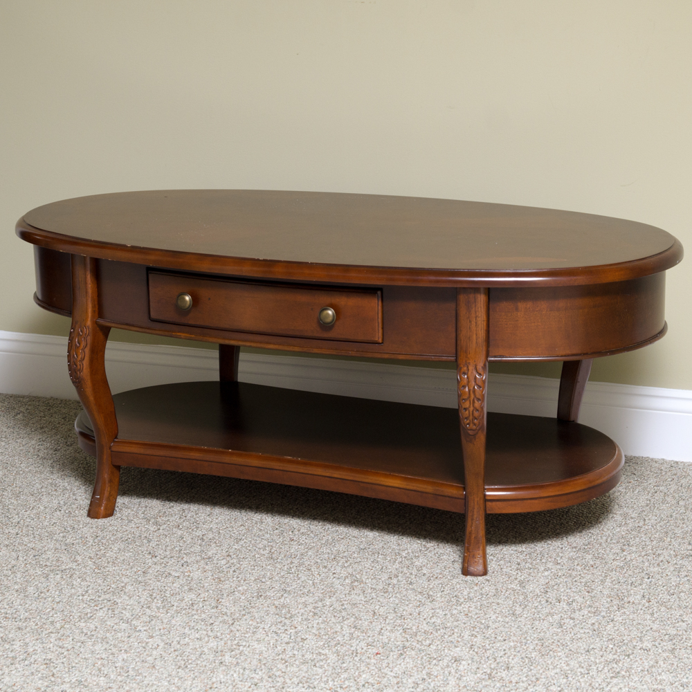 Oval Coffee Table