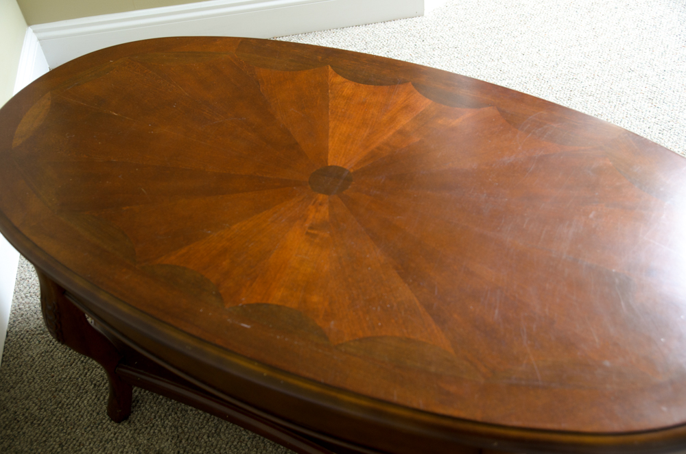 Oval Coffee Table