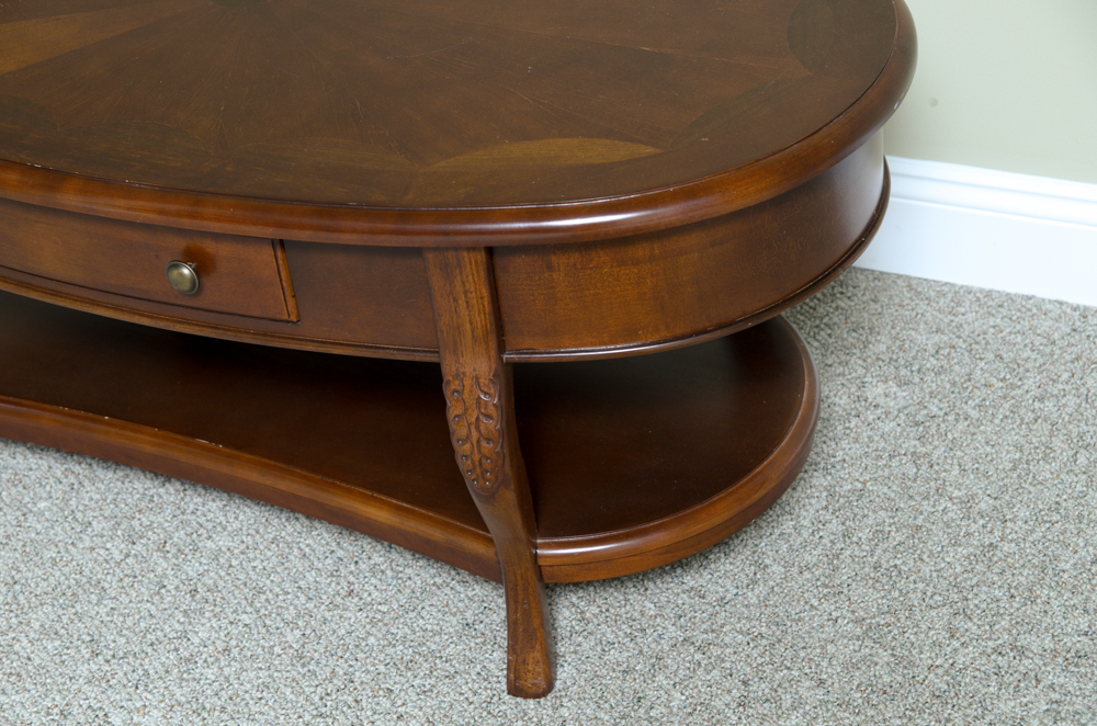 Oval Coffee Table