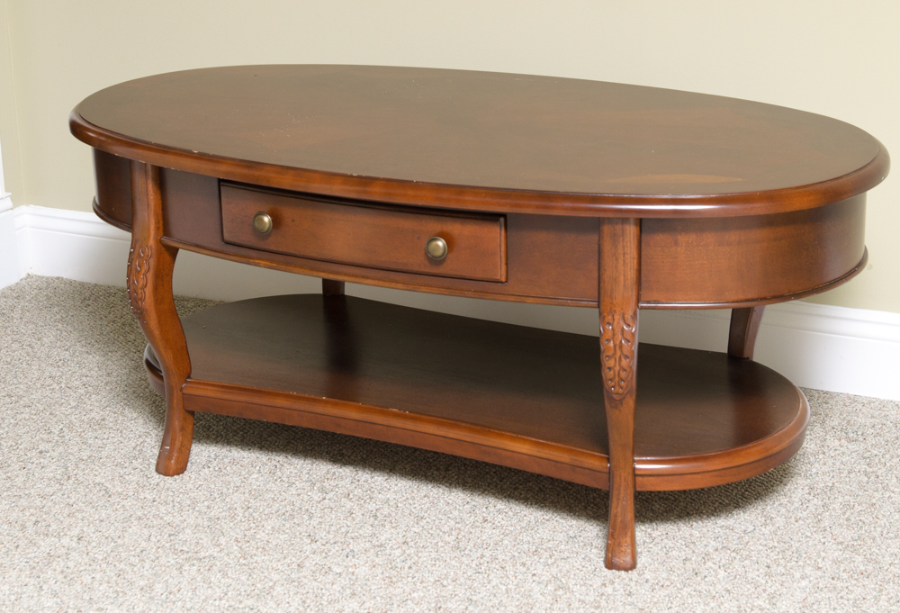 Oval Coffee Table