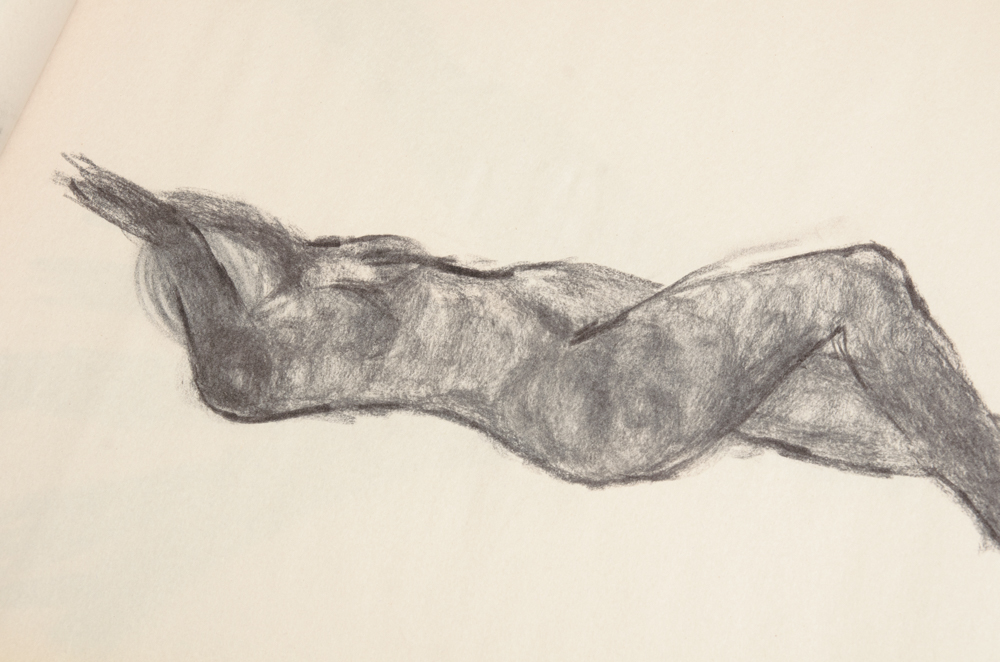 Collection of Art Supplies and Paper