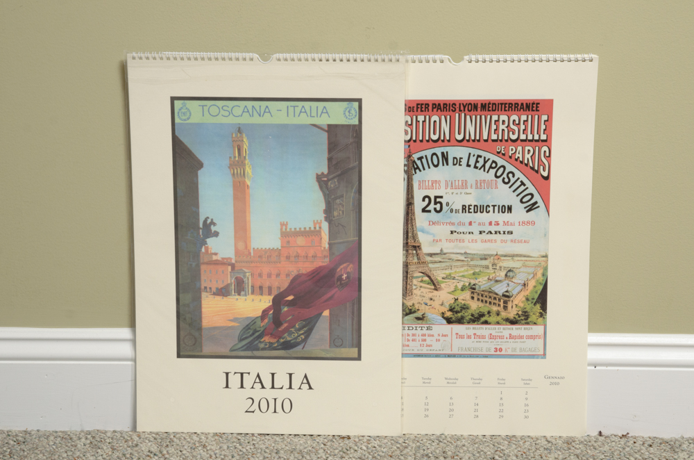 Collection of Art Supplies and Paper