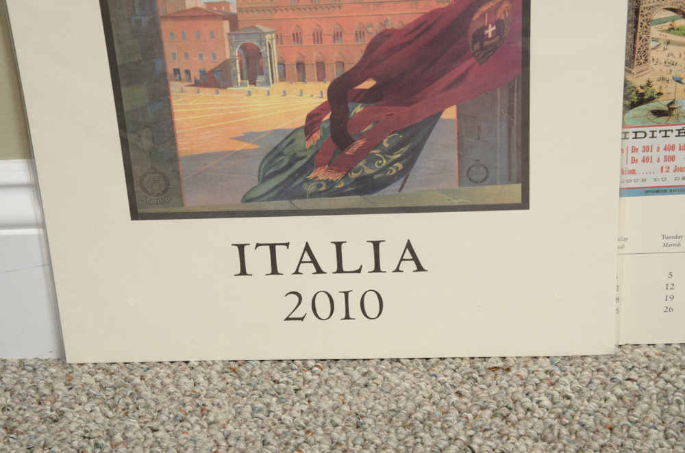 Collection of Art Supplies and Paper