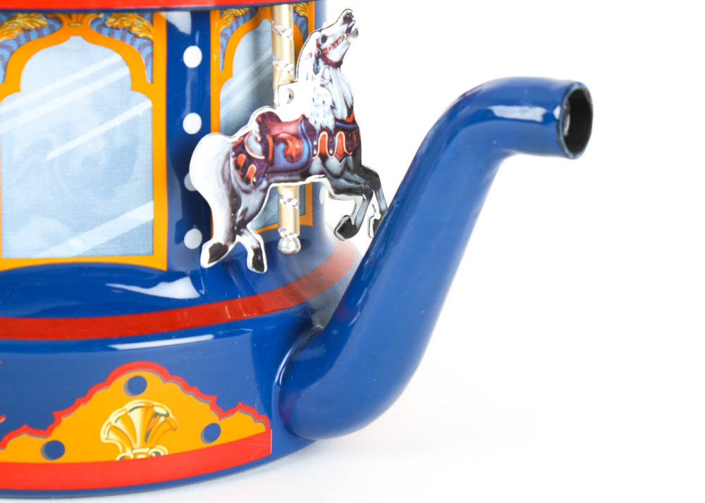 Kamenstein "World of Motion" Merry-Go-Round Tea Kettle