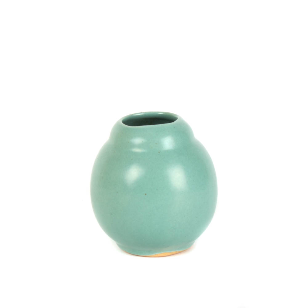 Frankoma Pottery Vase in Prairie Green