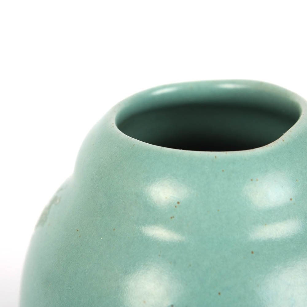 Frankoma Pottery Vase in Prairie Green
