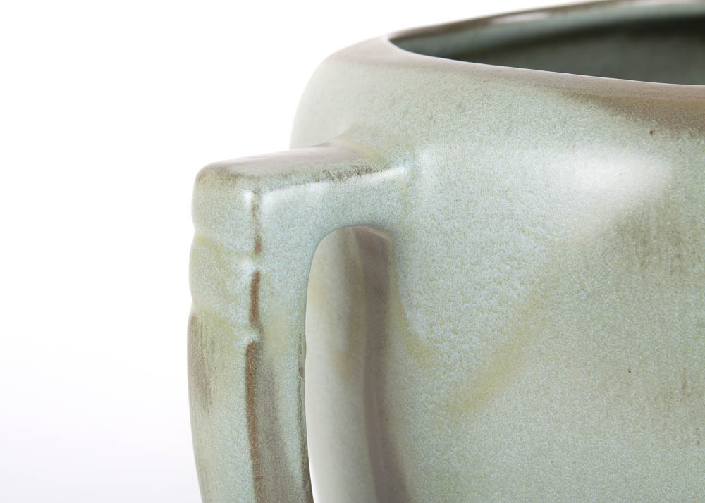 Large Frankoma Pottery Plainsman Pitcher and Square Bowl