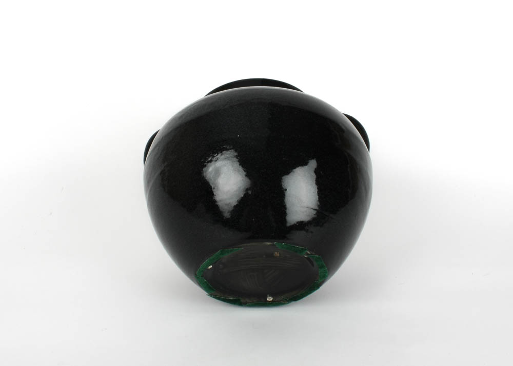 Zanesville Stoneware Company Arts and Crafts Style Handled Jardinerre