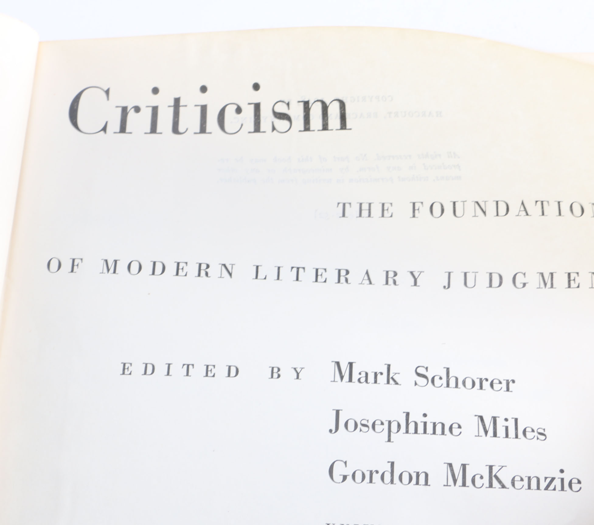 Vintage Assortment of Fiction and Literary Criticism