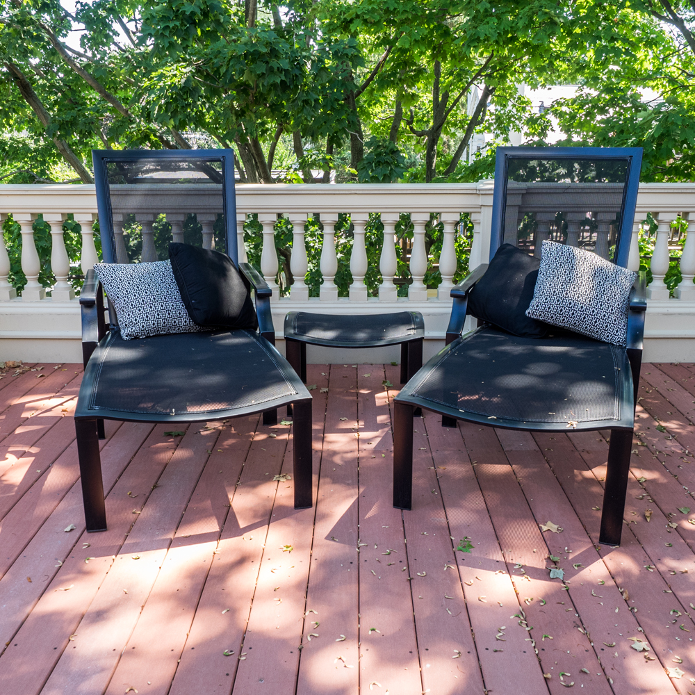 Set of Brown Jordan Outdoor Furniture