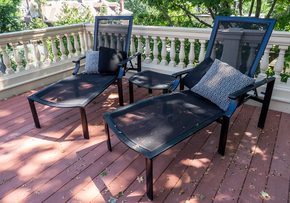 Set of Brown Jordan Outdoor Furniture