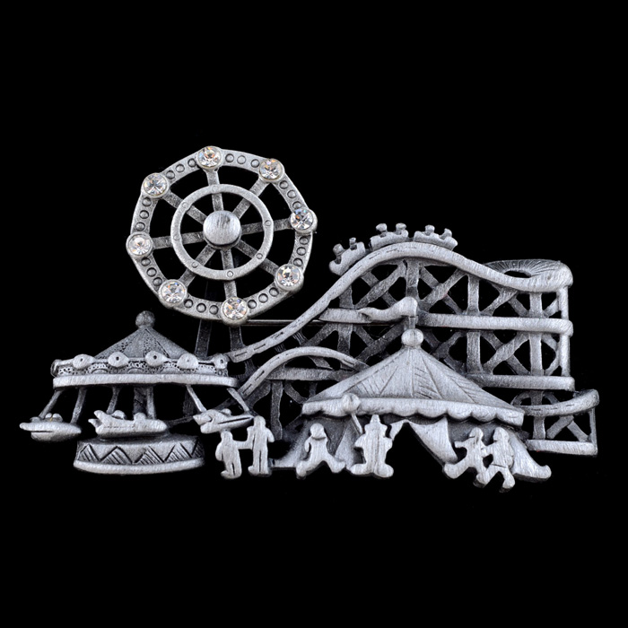 AJC Carnival Pin with Spinning Wheel