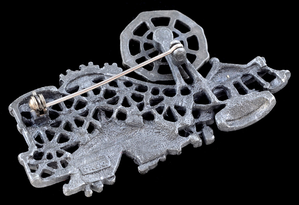 AJC Carnival Pin with Spinning Wheel