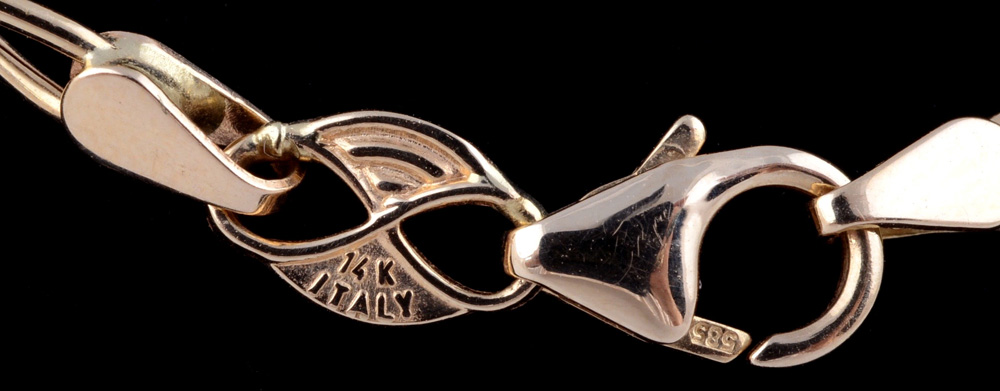 14K Gold 22" Chain Necklace