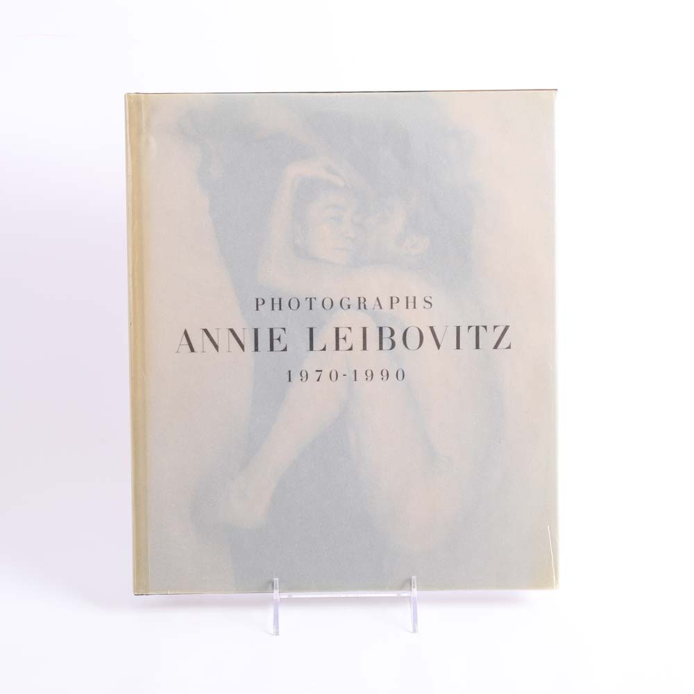 First Edition "Photographs Annie Leibovitz 1970-1990" Coffee Table Book