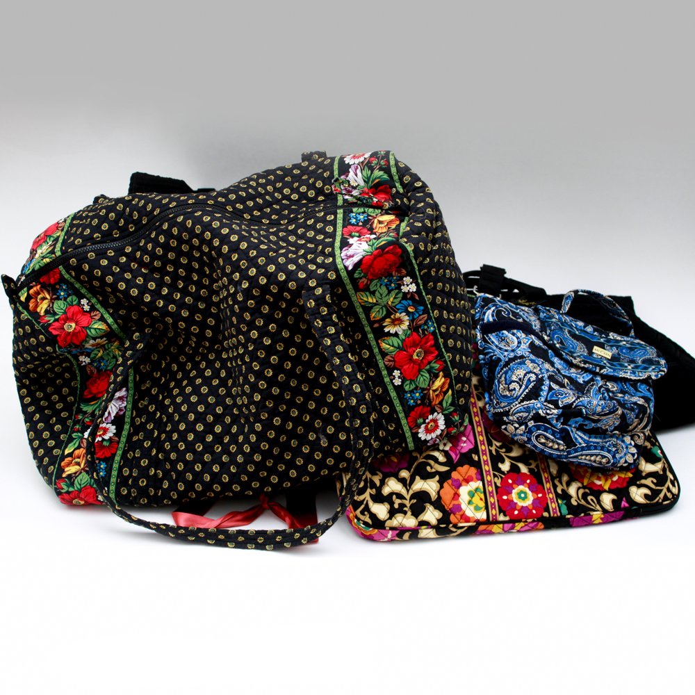 Twelve Vera Bradley Bags and Accessories
