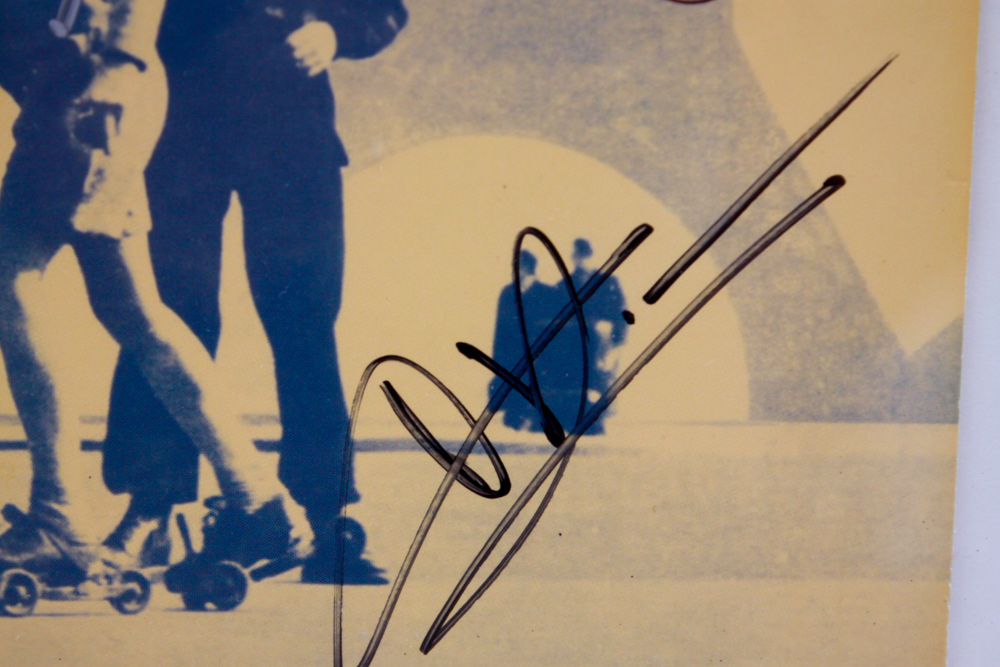 Signed, Framed Pink Martini "Sympathique" Record Sleeve