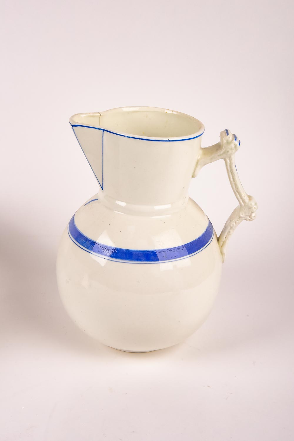 Antique Sitzendorf Pitcher and Basin Set