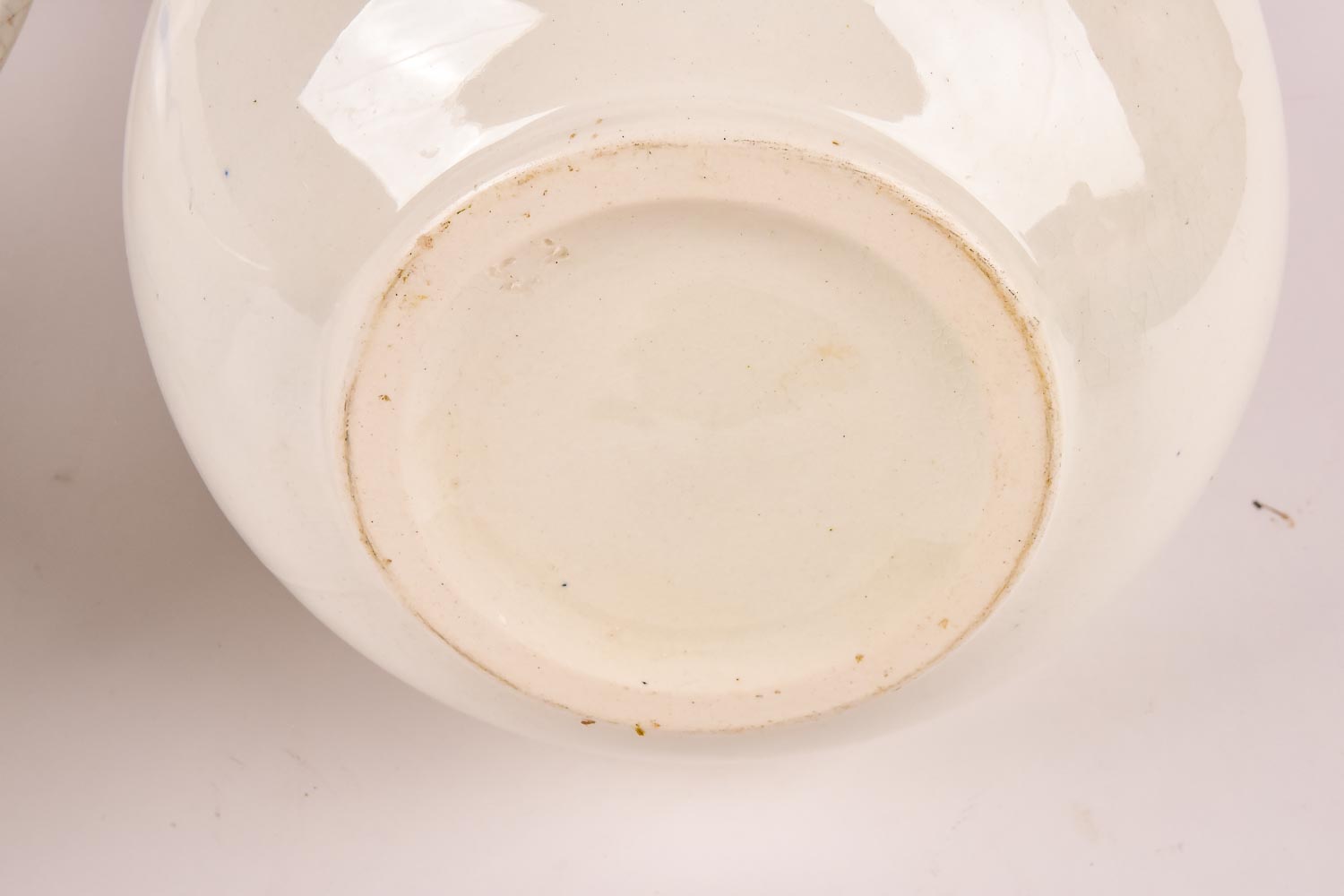 Antique Sitzendorf Pitcher and Basin Set