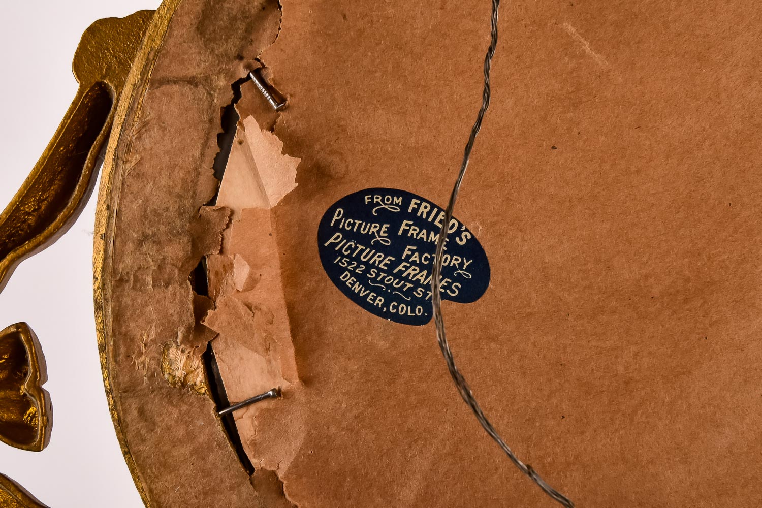 Vintage French-Style Wall Mirror