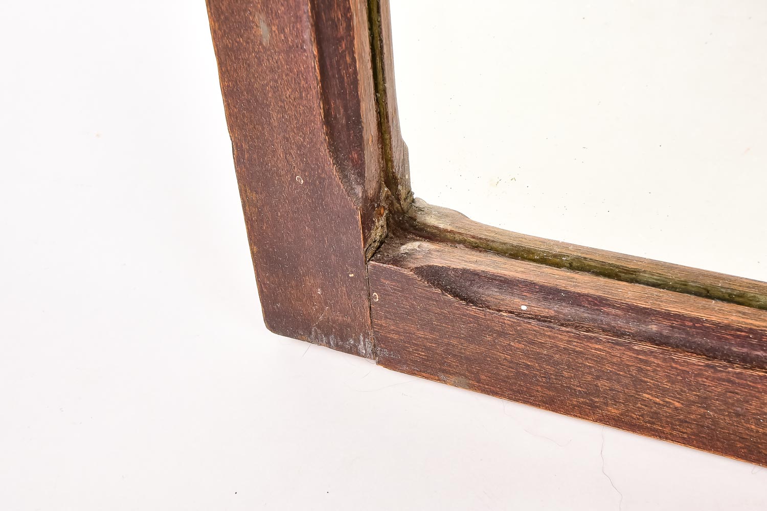 Vintage Wall Mirror in Wood Frame