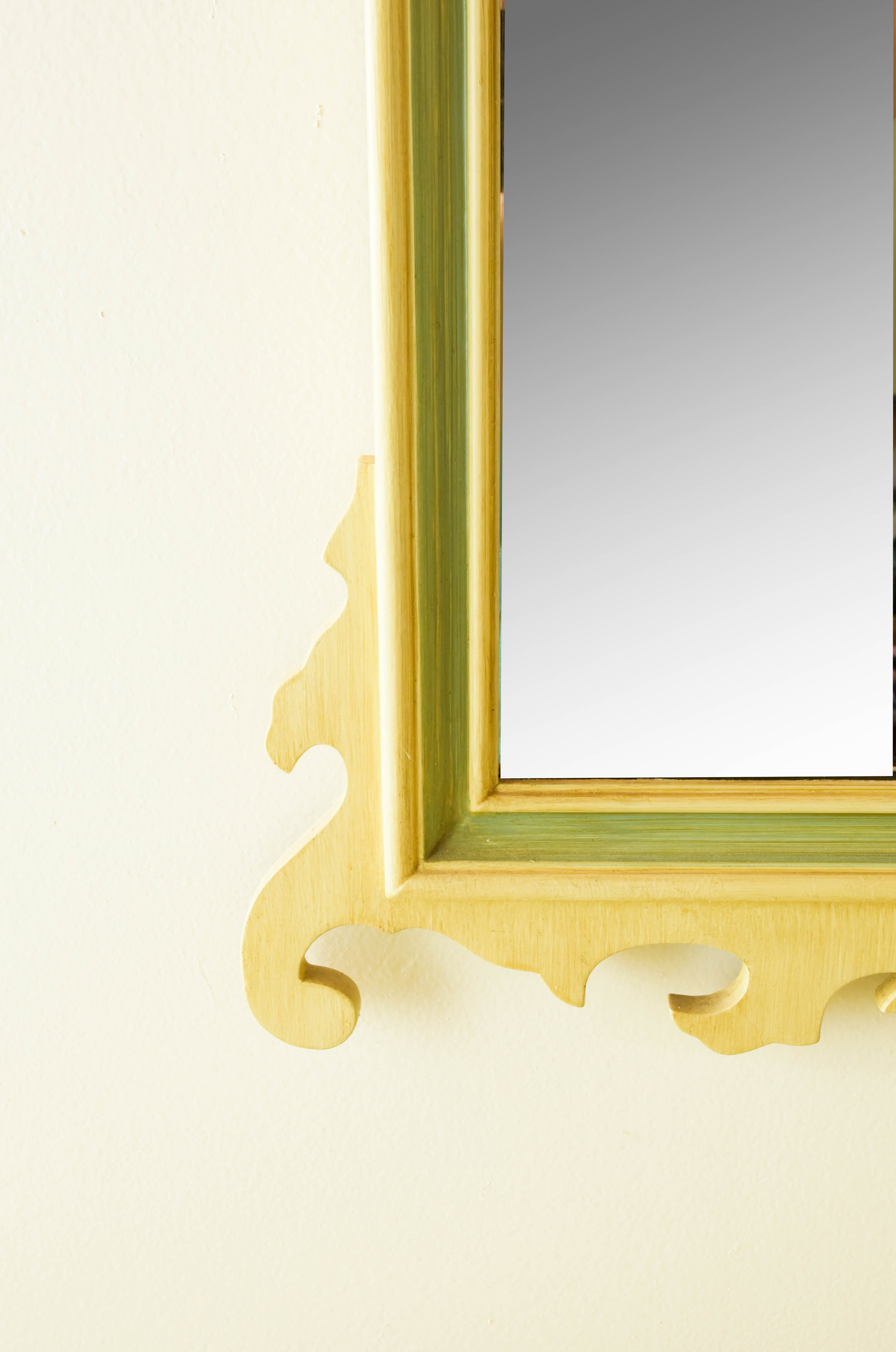 Dresser and Mirror Set