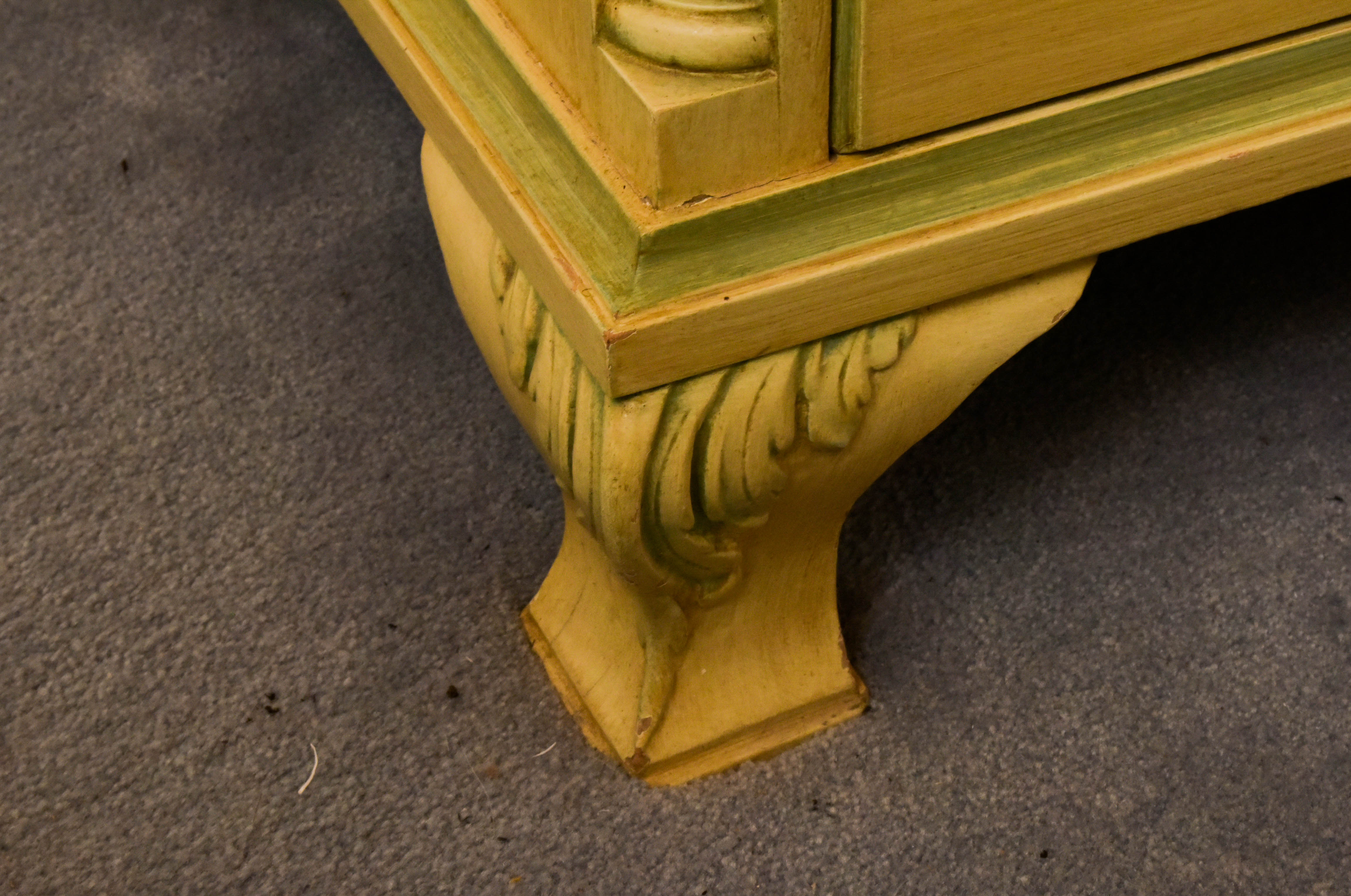 Dresser and Mirror Set