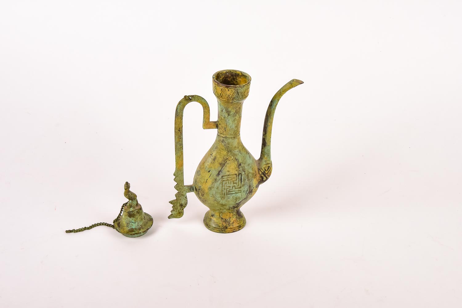 Chinese Metal Teapot