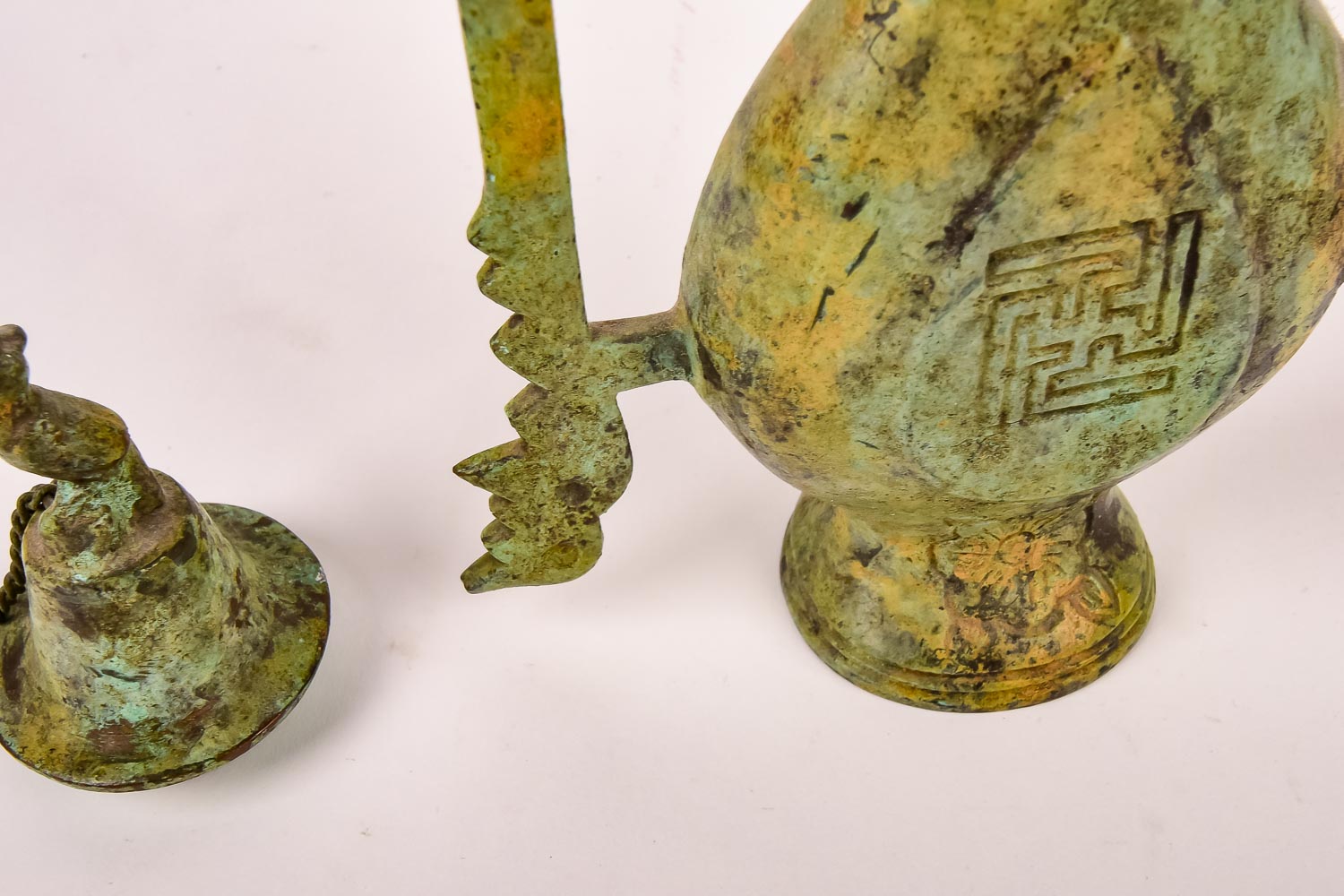 Chinese Metal Teapot