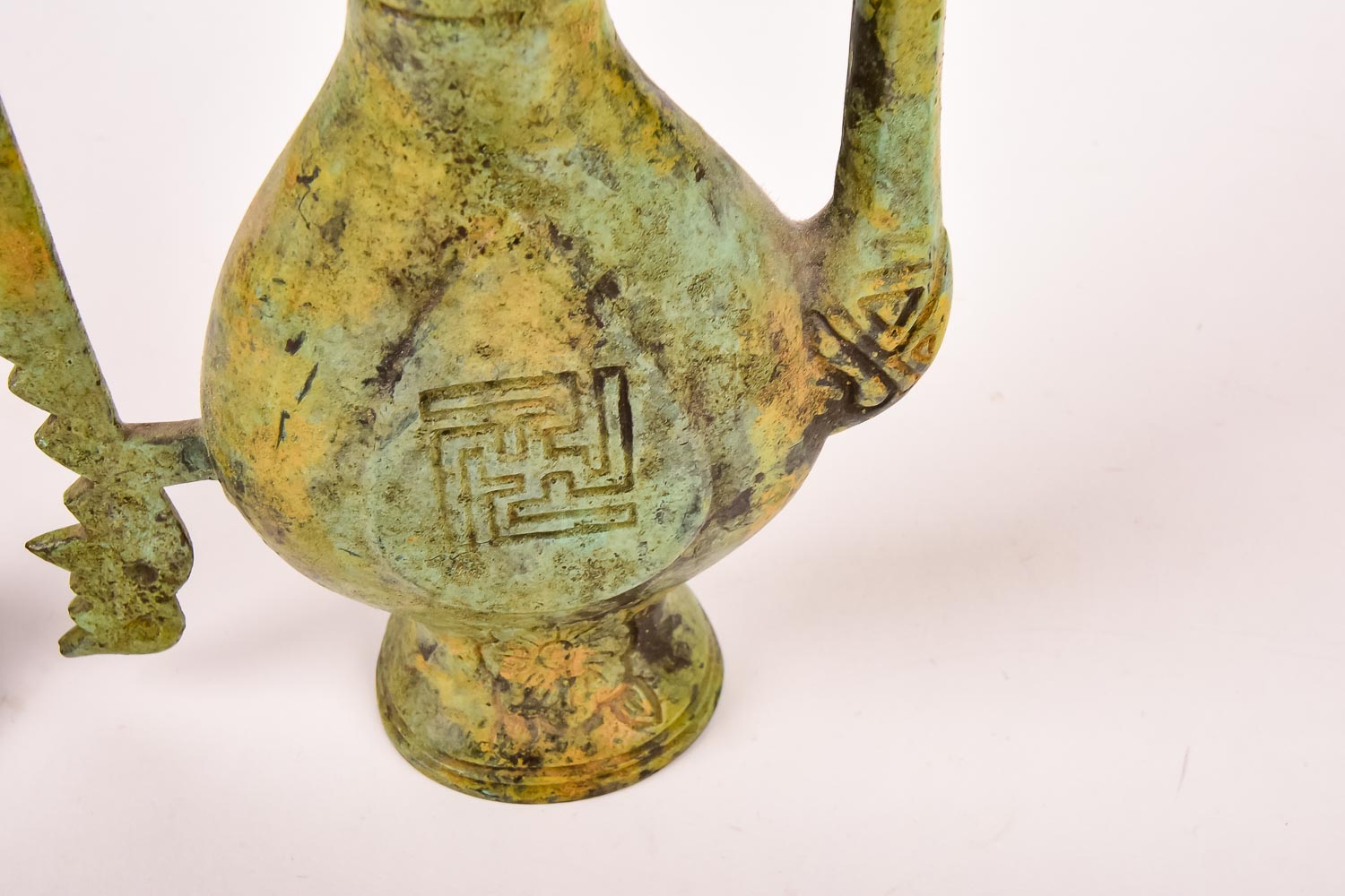 Chinese Metal Teapot