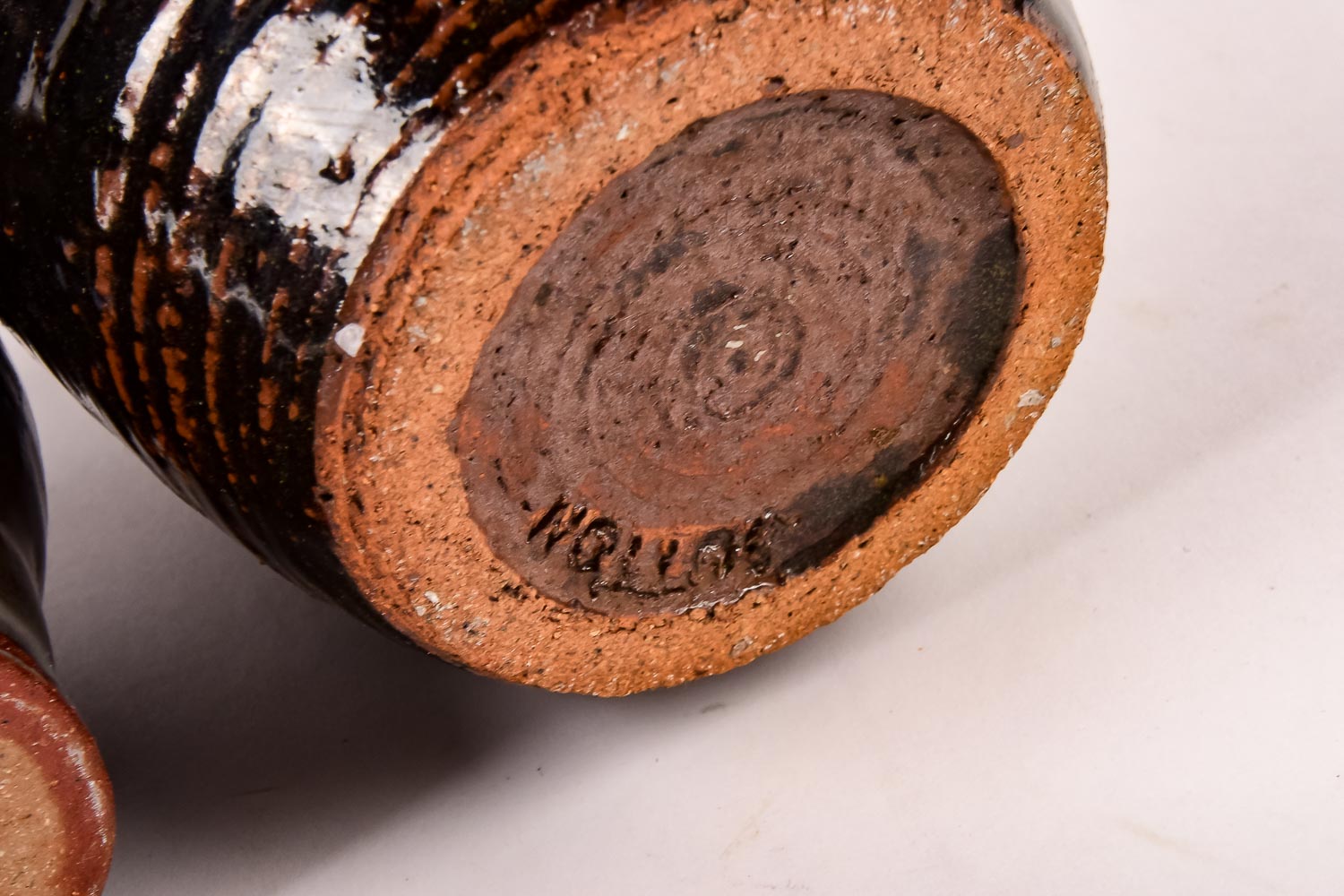 Collection of Artisan-Signed Stoneware Pottery