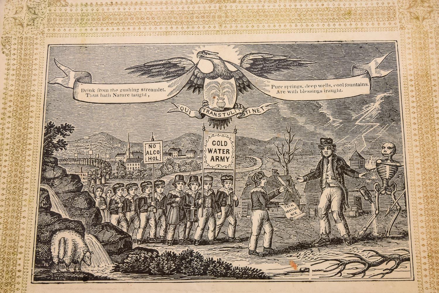 Antique Temperance Pledge