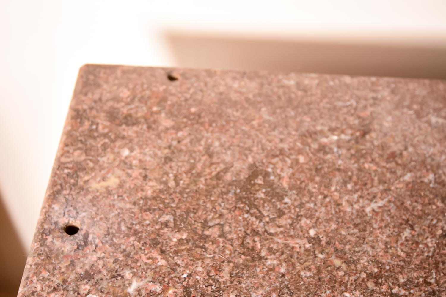 Antique Granite Top Cabinet