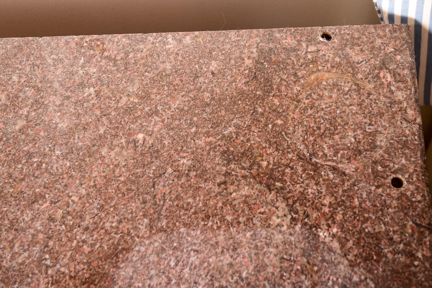 Antique Granite Top Cabinet