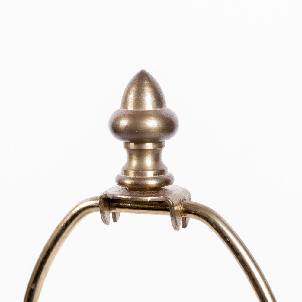 Vintage Etched Ceramic Lamp