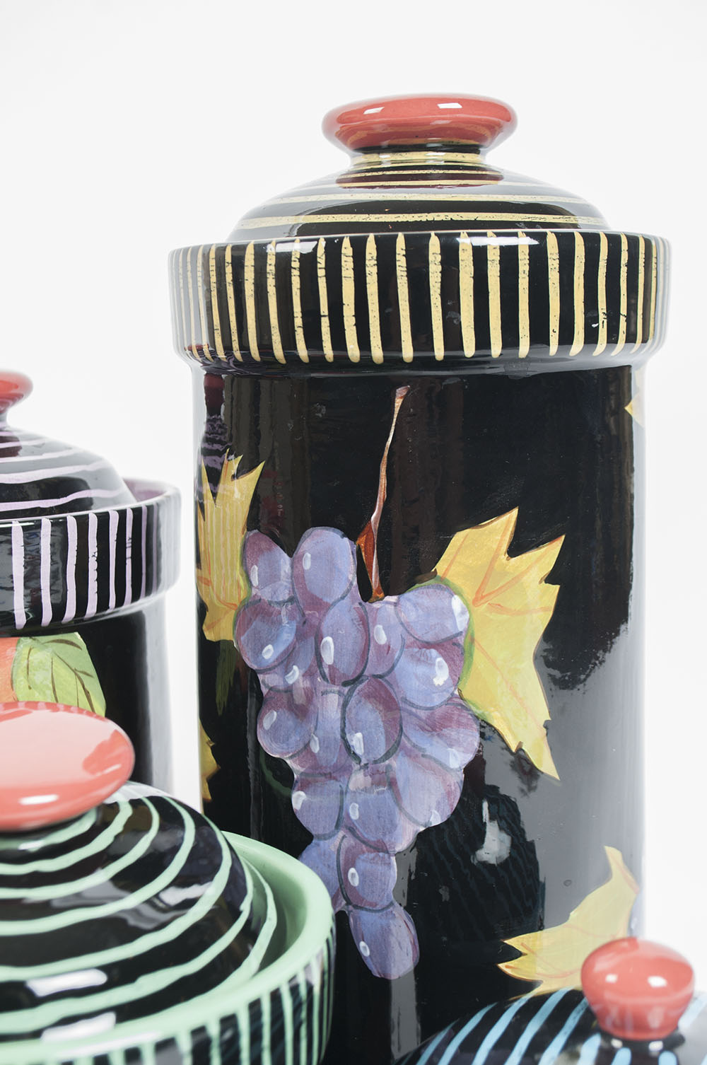 Set of Droll Designs Canisters