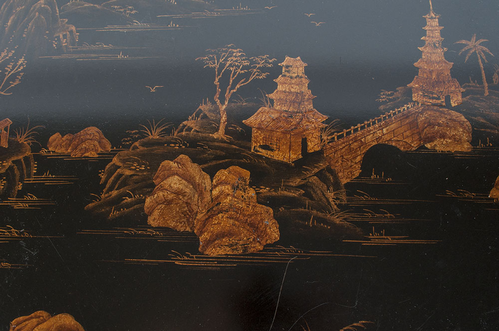 Hand Painted End Table