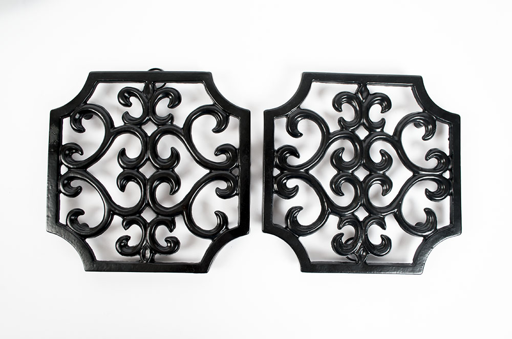 Collection of Black and White Kitchenalia