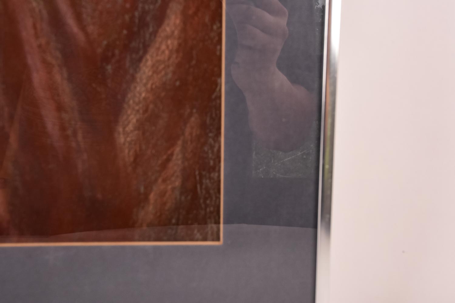 Framed Original Pastel Drawing