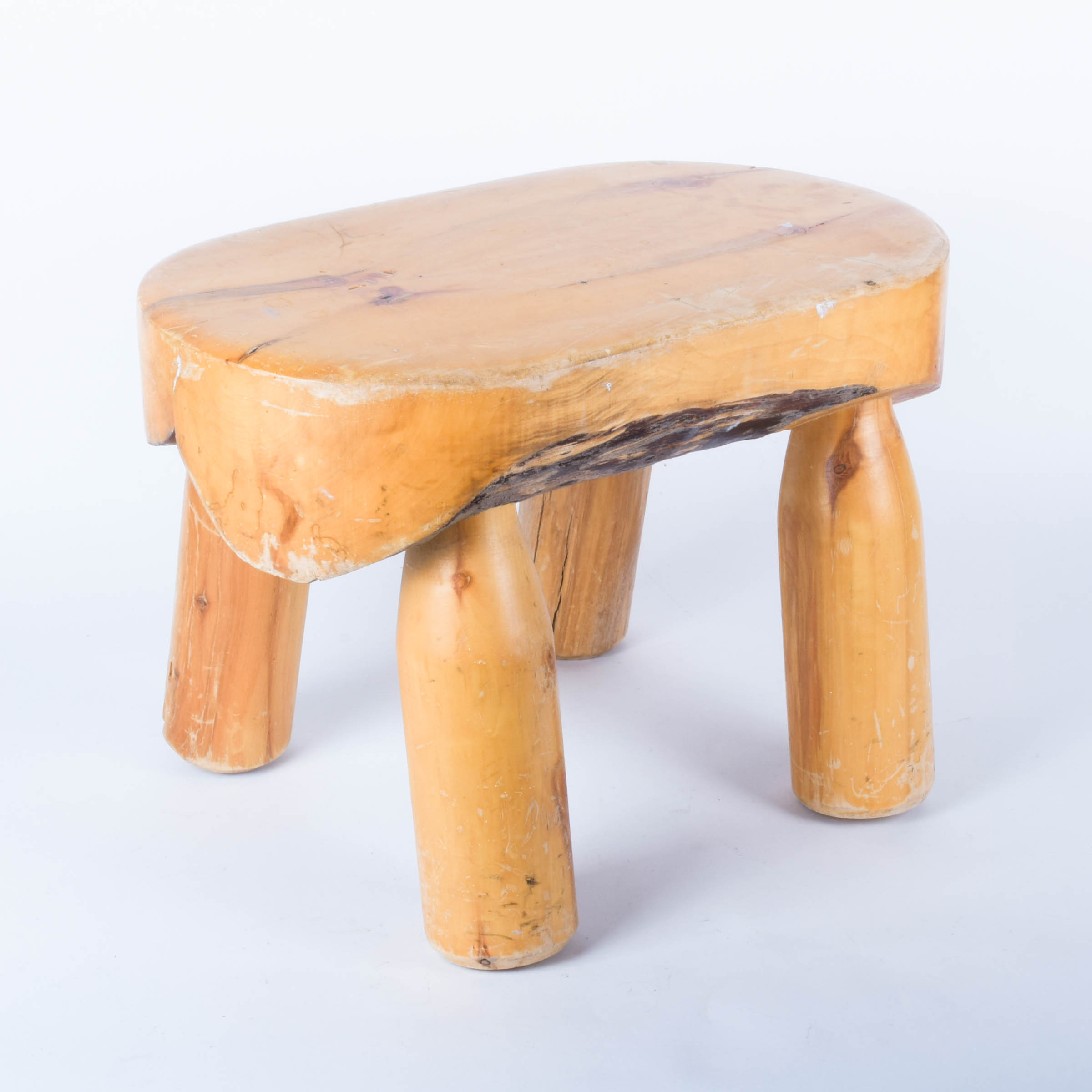 Hand Made Pine Stool