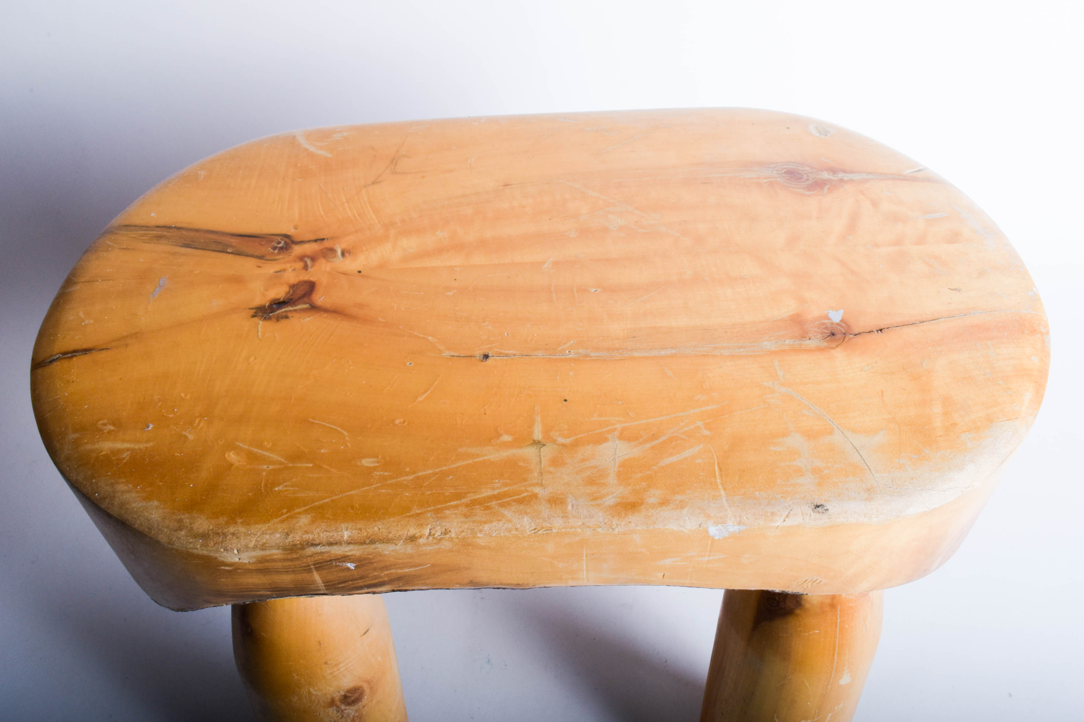 Hand Made Pine Stool
