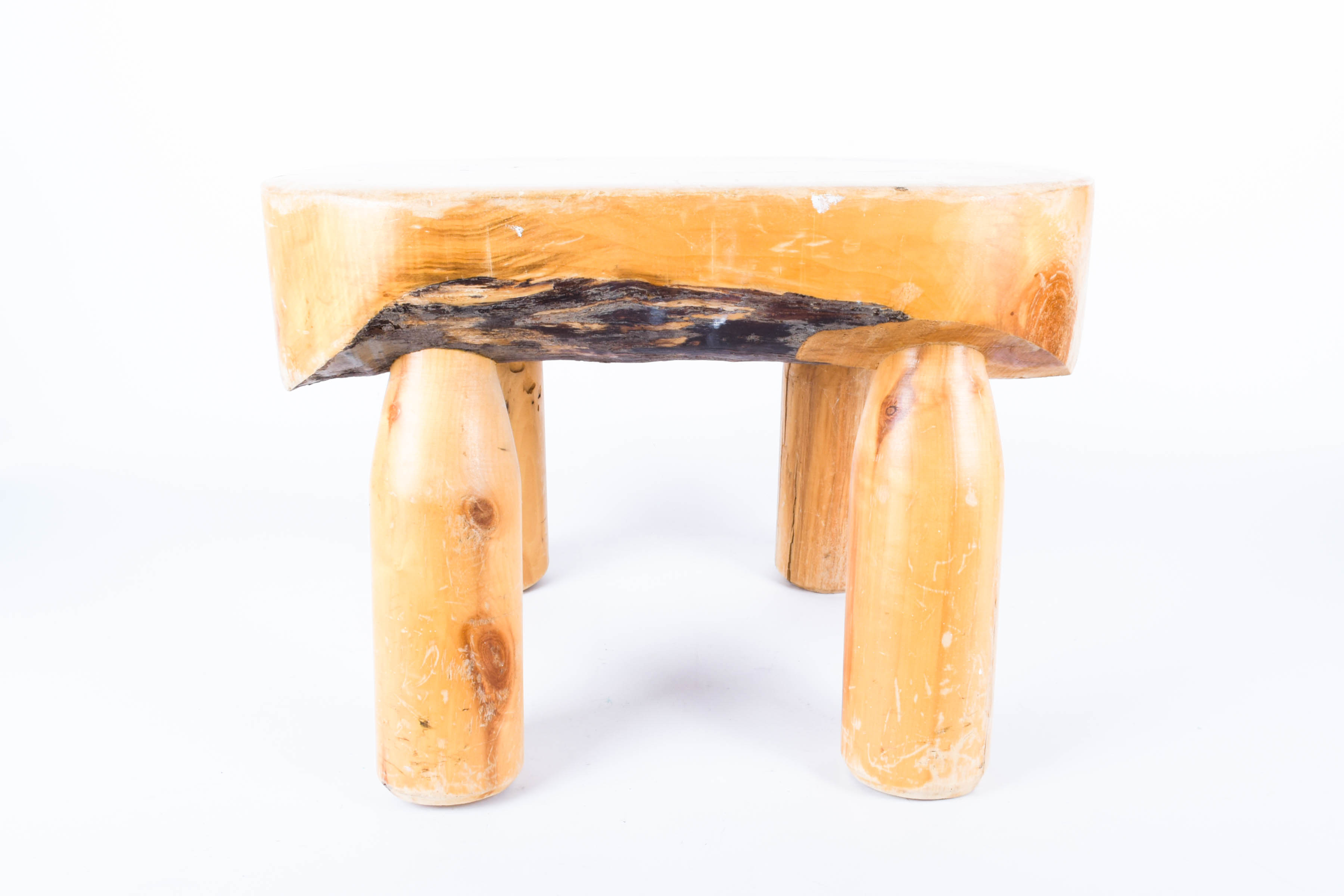 Hand Made Pine Stool