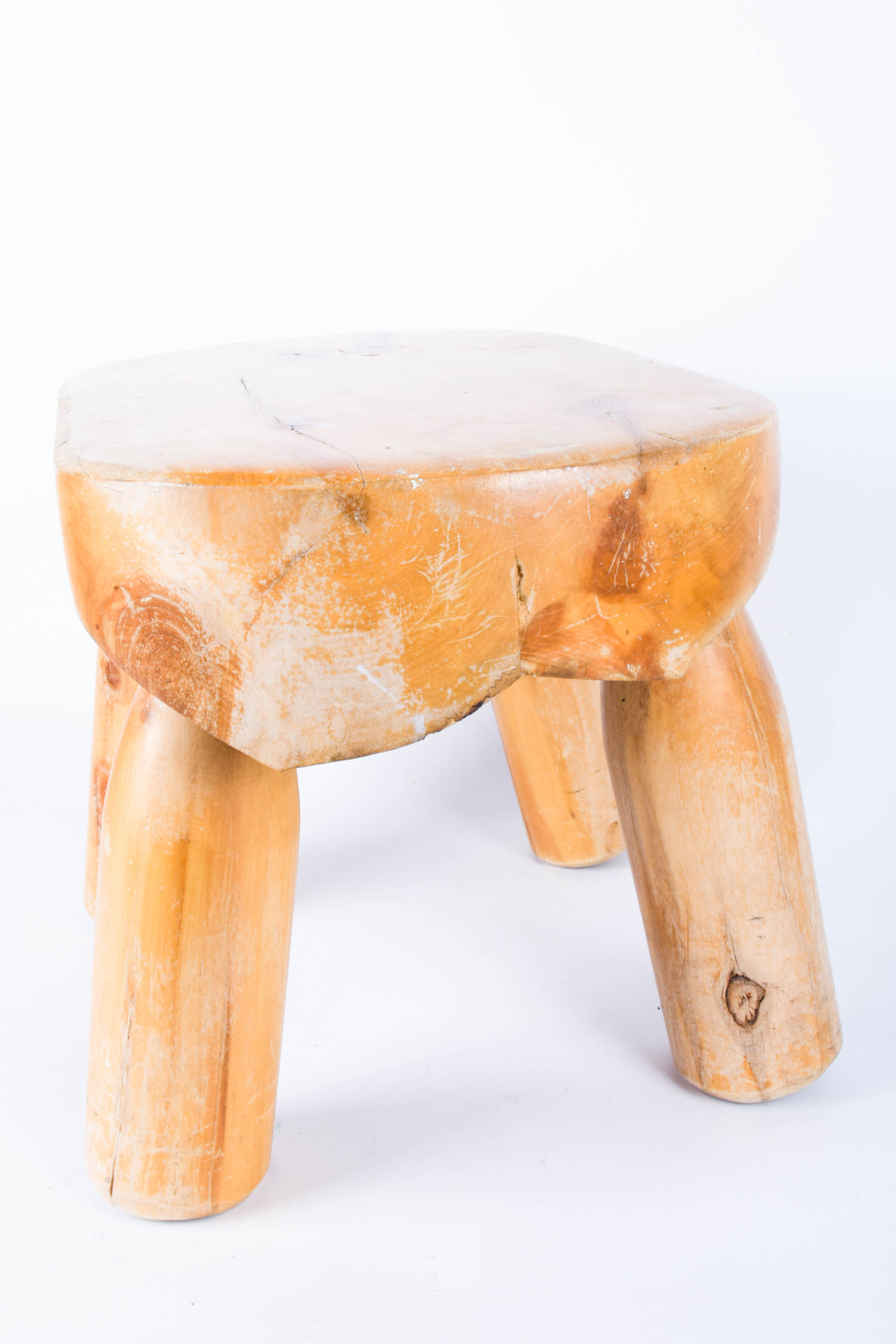 Hand Made Pine Stool