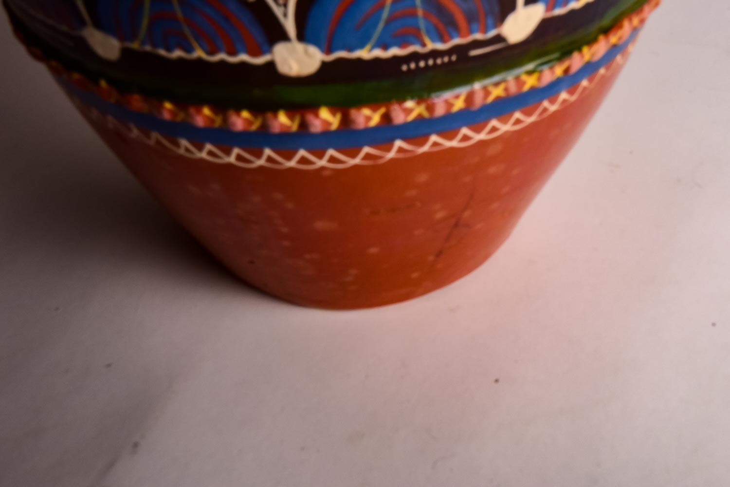 Hand-Painted Greek-Style Urn