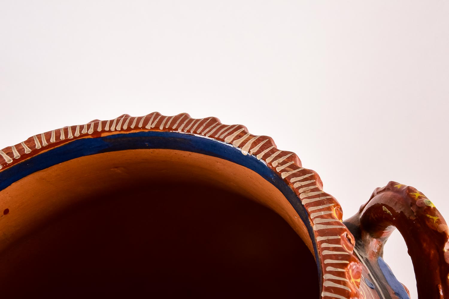 Hand-Painted Greek-Style Urn