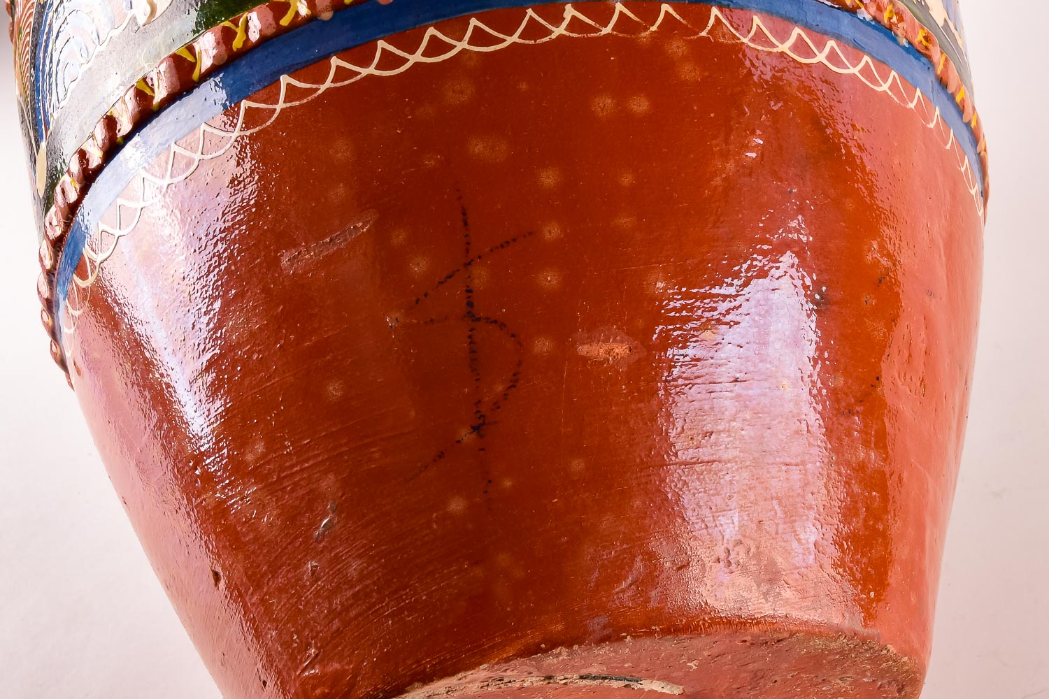 Hand-Painted Greek-Style Urn