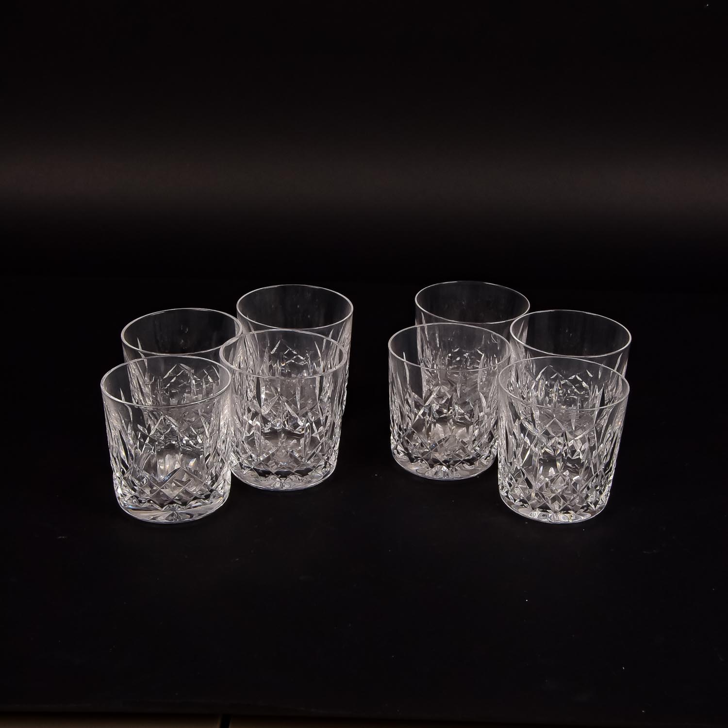 Set of Eight Waterford Crystal Glasses