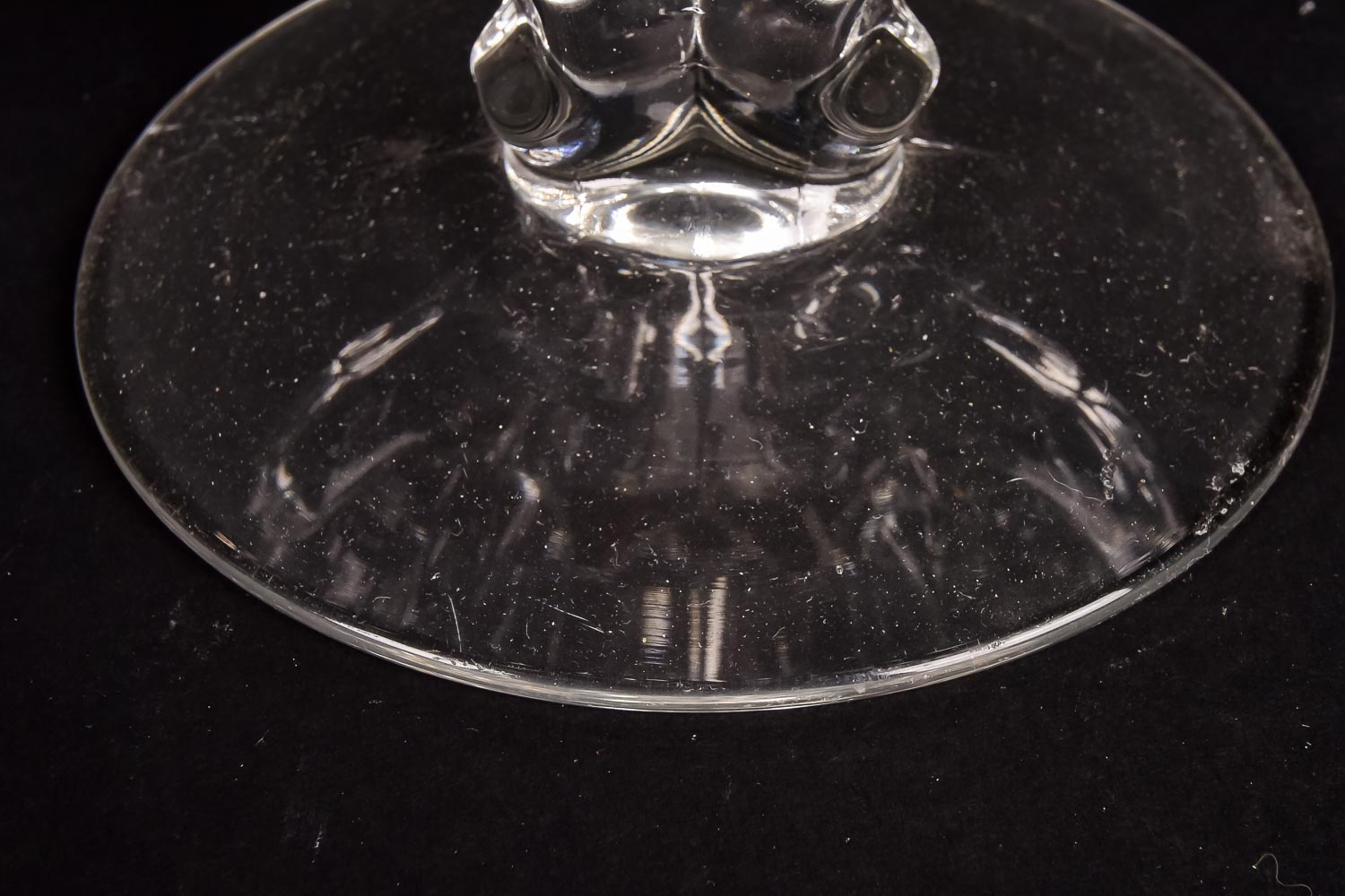 Matching Pair of Crystal Candle Holders