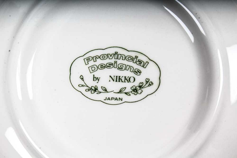 "Provincial Designs" by Nikko Dinnerware