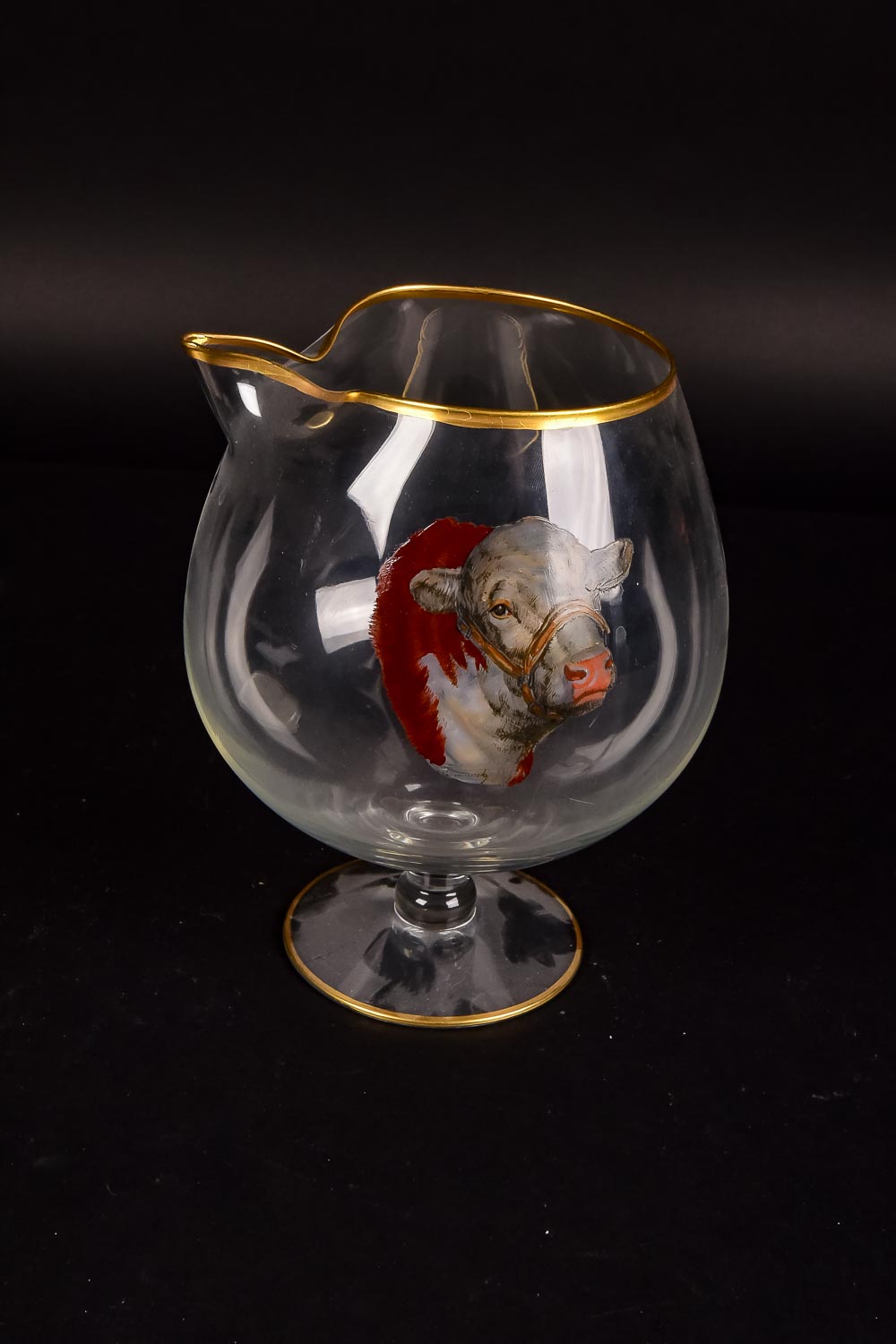 Abercrombie and Fitch Ashtray and Glass